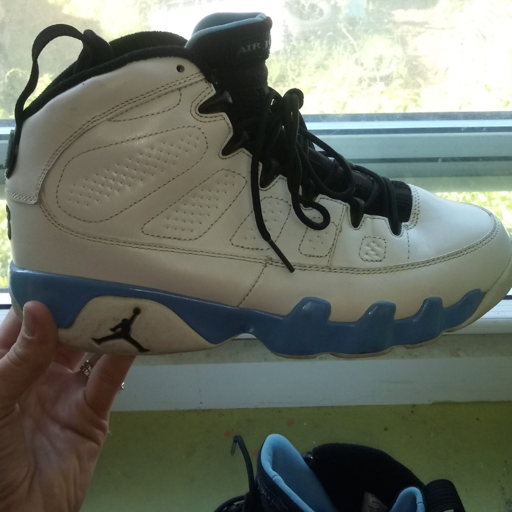Air Jordan 9 Retro UNC Powder Size 2010